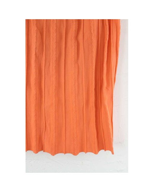 Jupes Jupe orange KENZO