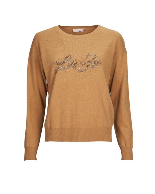 Liu Jo Brown Pullover Mf3365