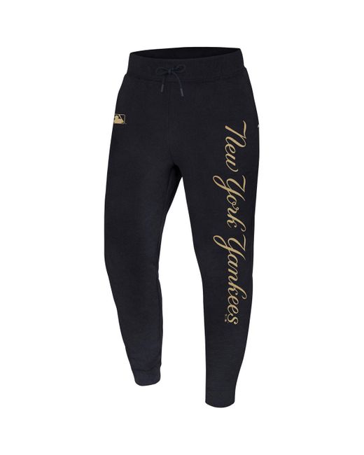 '47 Trainingsbroek Jogging New York Yankees Mlb Foil Burnside in het Black voor heren