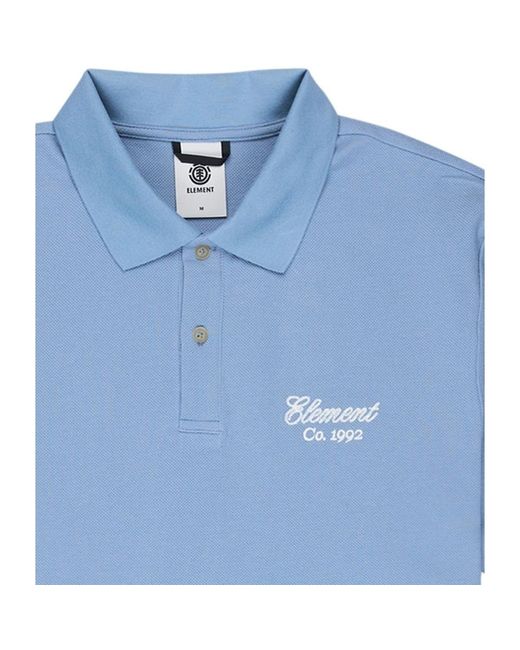 Polo Script Element pour homme en coloris Blue