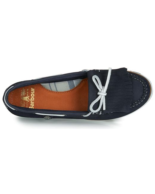 barbour ellen boat shoes