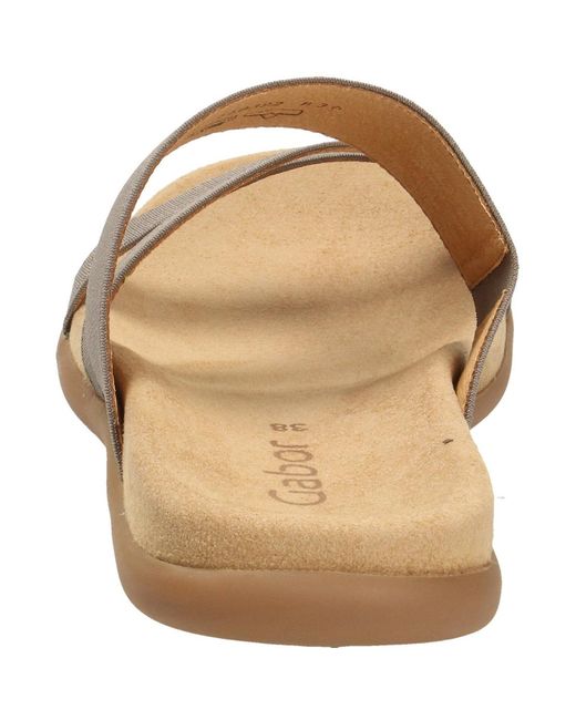 Sabots Gabor en coloris Brown