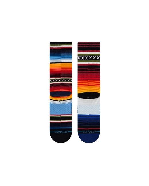 Chaussettes A556A20CHS-RED Stance pour homme en coloris Blue
