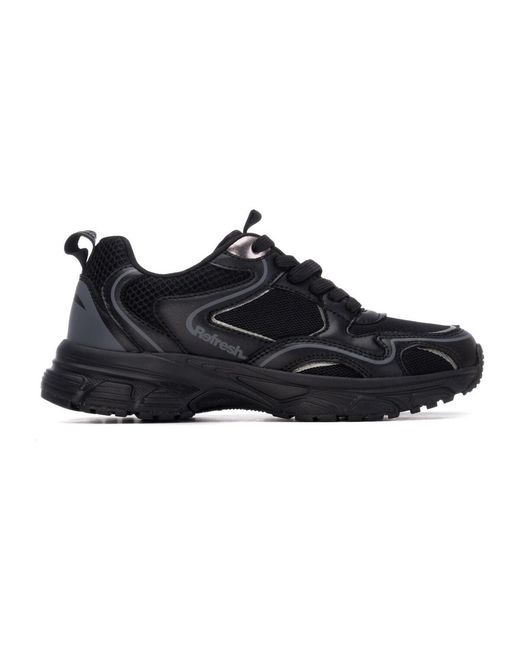 Baskets 17621303 Refresh en coloris Black