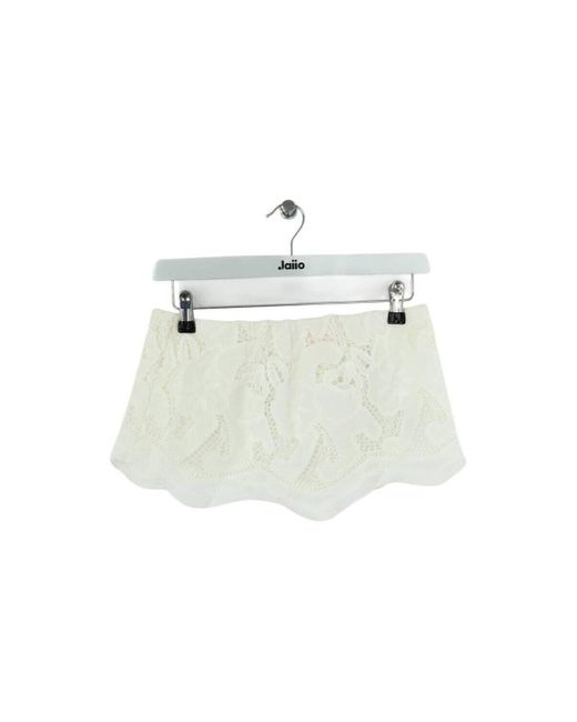 Jupes Top en coton blanc Ba&sh en coloris White
