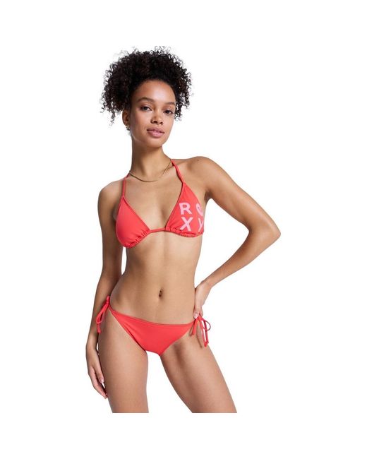 Maillots de bain Solid Essentials TS Set Roxy en coloris Red
