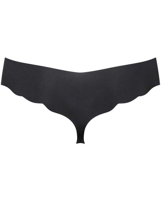 Strings String Zero Microfiber Hipstring 2.0 Sloggi en coloris Black