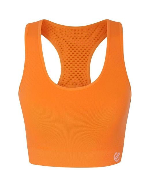 Brassières de sport Dont sweat it bra Dare 2b en coloris Orange