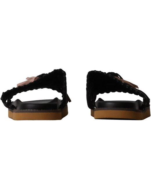Sandales Mules à Enfiler Joalice Paris Super Mode en coloris Black