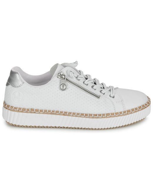 Rieker White Sneaker M2940-80