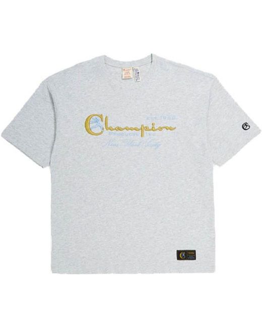 T-shirt 219998 Champion pour homme en coloris White
