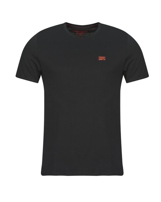 T-Shirt The Tee 1 Mc di Teddy Smith in Black da Uomo