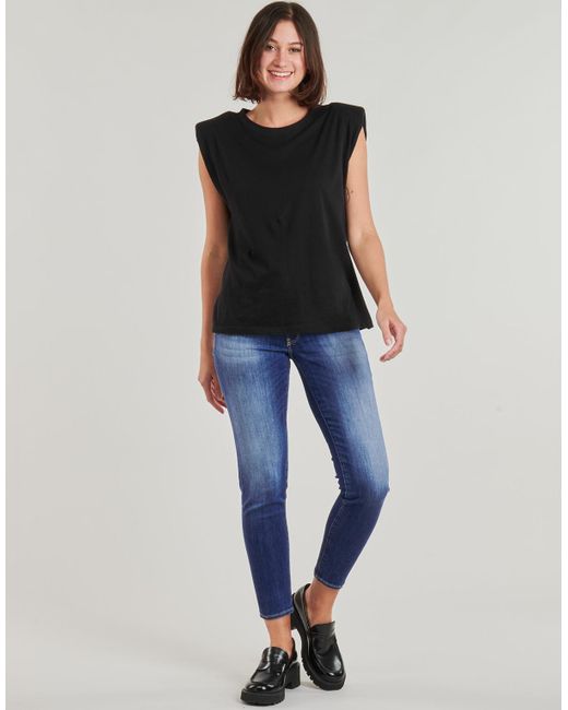 Le Temps Des Cerises Blue Slim Fit Jeans Pulphigc