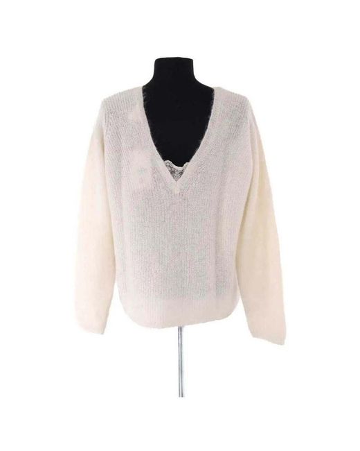 Pull Pull écru Sezane en coloris Natural