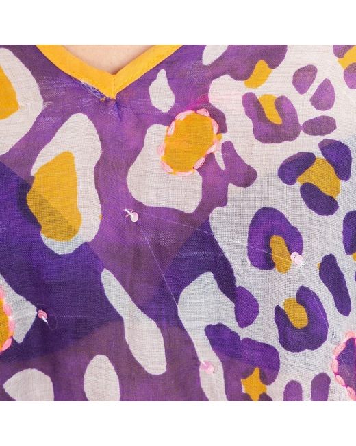 Paréos Poncho Isla Bonita By Sigris en coloris Purple