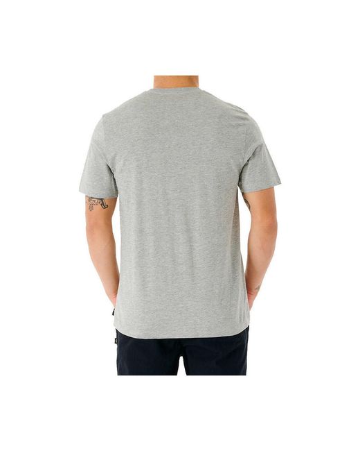 T-shirt SURF REVIVAL WAVING TEE Rip Curl pour homme en coloris Gray