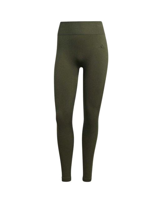 Collants Essentials Adidas en coloris Green