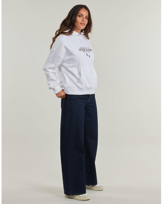 Guess Sweater Gj Hood Os American in het Blue