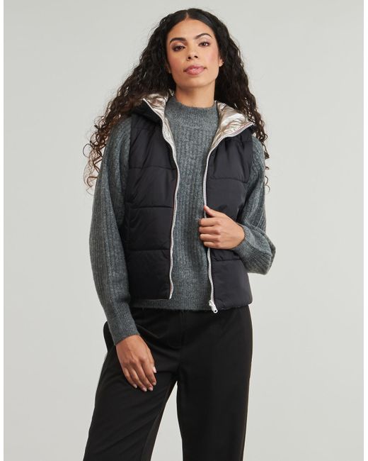 ONLY Black Daunenjacken Onlfry Reversible