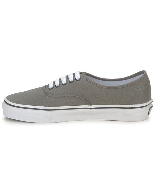 Chaussures Authentic, Homme, Taille Vans pour homme en coloris Gray
