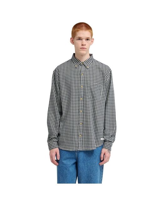 Chemise Button Down Regular Flannel Element pour homme en coloris Gray