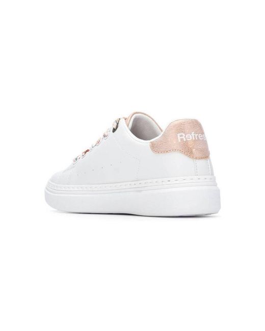 Baskets basses 17522701 Refresh en coloris White