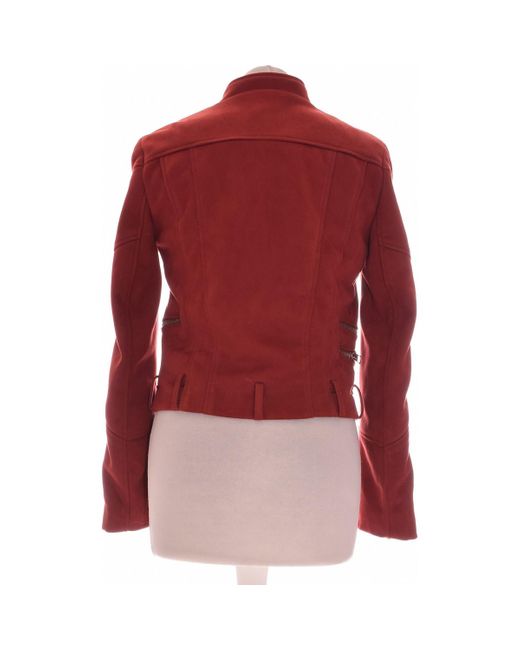 Veste Mi Saison 38 T2 M Veste Zara En Coloris Rose Lyst
