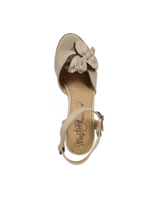 Espadrilles 53292 MTNG en coloris Metallic