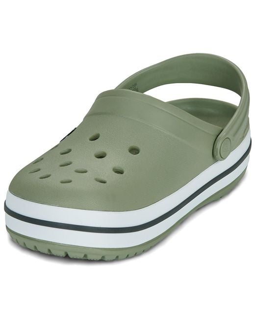 CROCSTM Clogs Crocband in Green für Herren