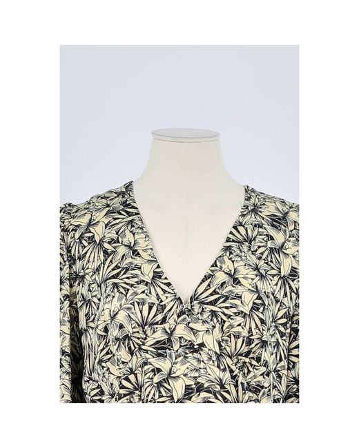 Blouses T-shirt beige Tara Jarmon en coloris Natural