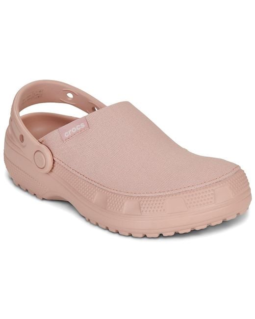 CROCSTM Pink Clogs Classic Crafted Clog