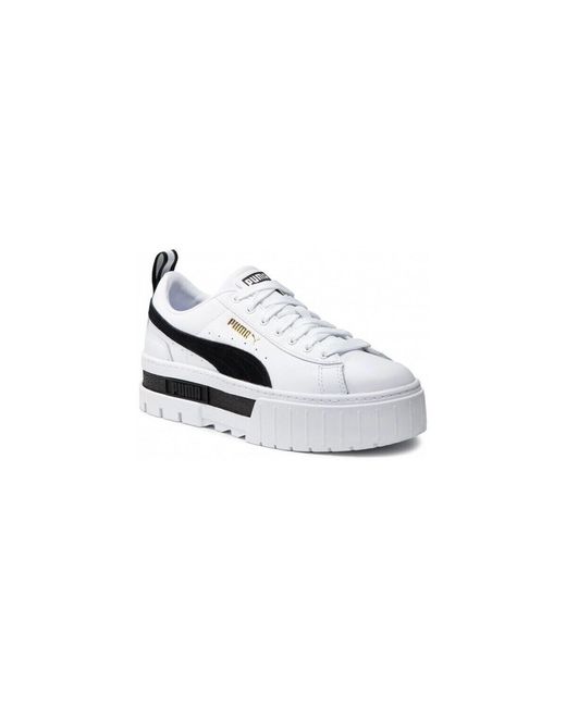 Baskets basses Mayze Lthr PUMA en coloris White