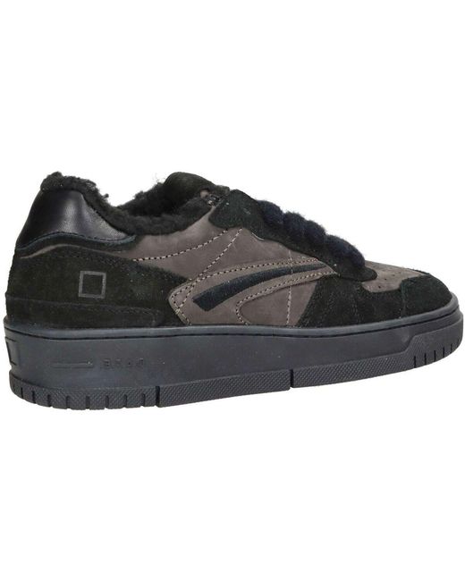 Baskets W431-Tp-Mn-Bk Date en coloris Black