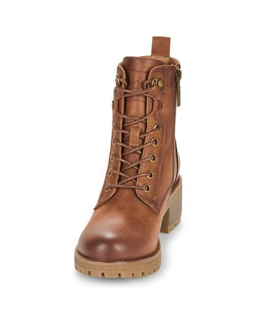 Bottines 172241-Camel Refresh en coloris Brown