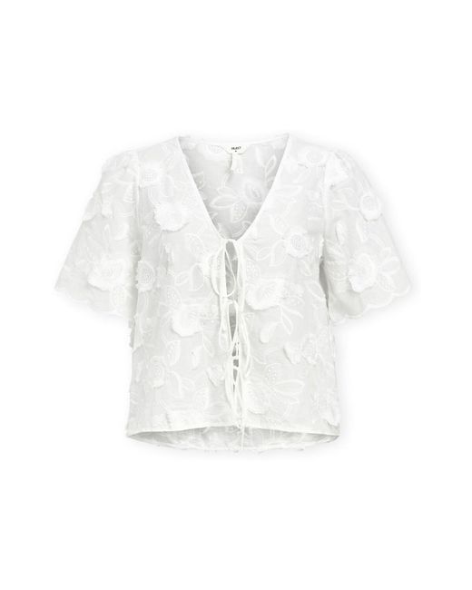 Blouses Top Mini - White Object