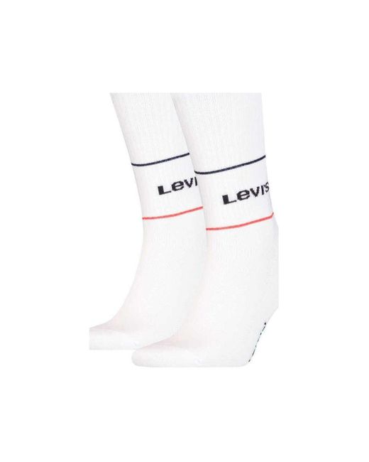 Chaussettes 166538VTPE24 Levi's pour homme en coloris White