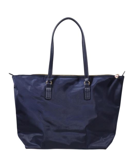 Tommy Hilfiger Tas Poppy Tote Corp Aw0Aw17205 in het Blue