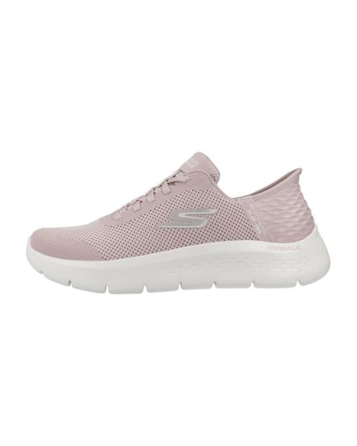 Skechers Sneakers Slip-Ins Go Walk Flex in het Pink