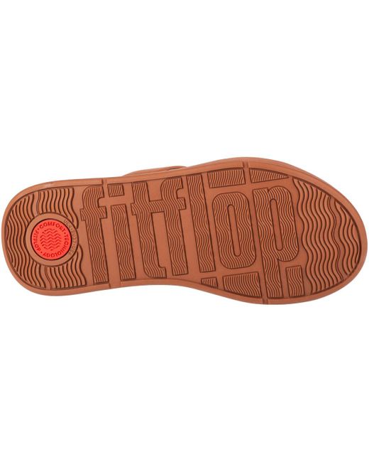 Tongs F-Mode Fitflop en coloris Brown