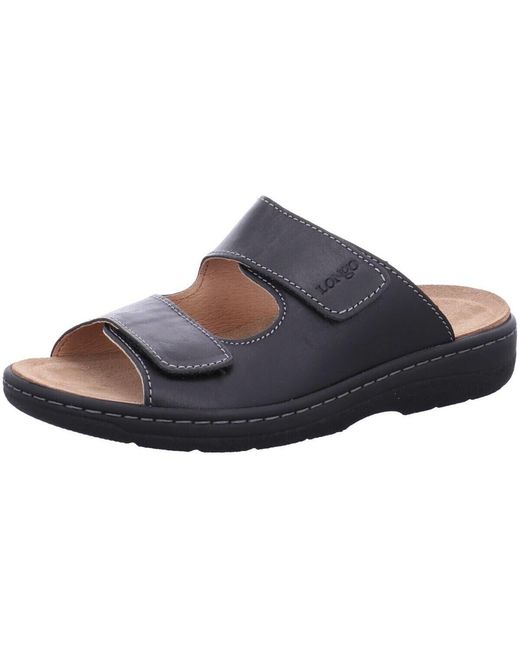 Sandales Plates Longo pour homme en coloris Blue