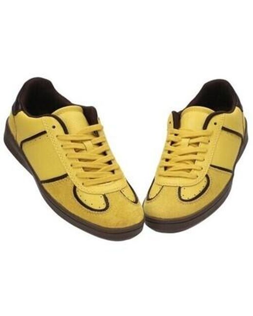 Baskets basses 809713 Corina en coloris Yellow