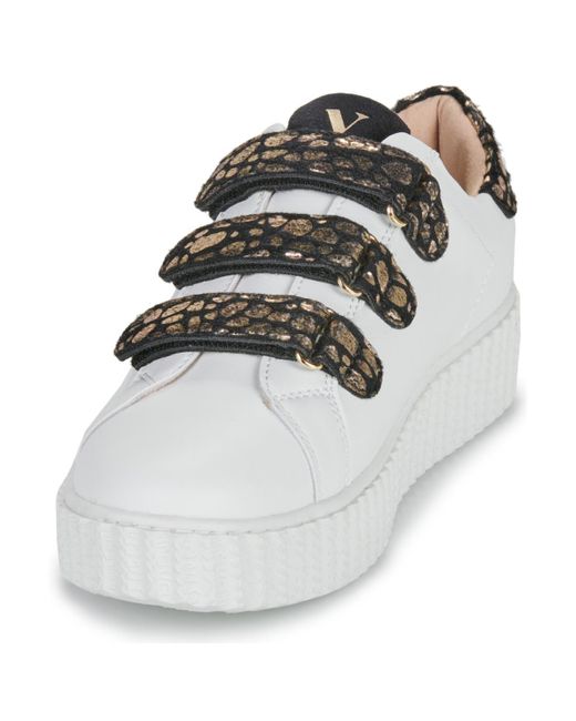 Vanessa Wu Metallic Sneaker Daisy