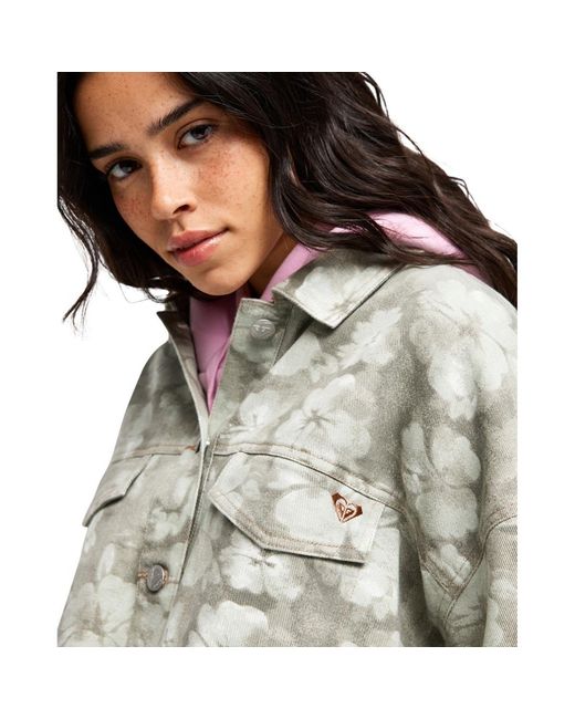Blouson No Training No Flowers Roxy en coloris Gray