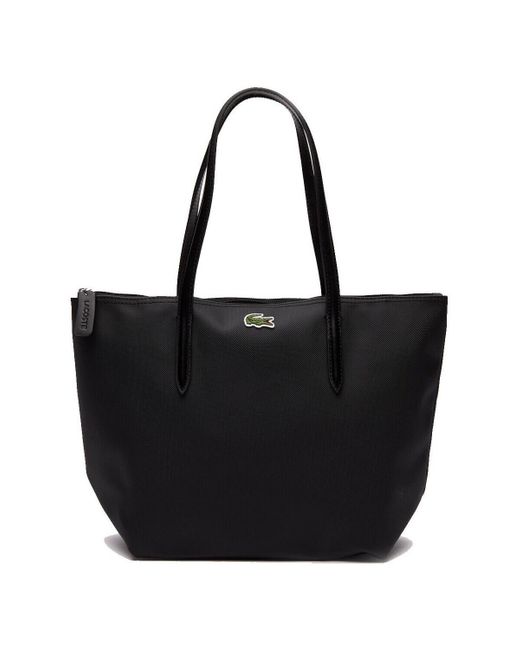 Sac à main Sac porté épaule ref_48035 000 Noir 24*24.5*14.5 Lacoste en coloris Black