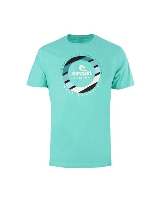 Polo _M_STRIPE CIRCLE TEE Rip Curl pour homme en coloris Blue
