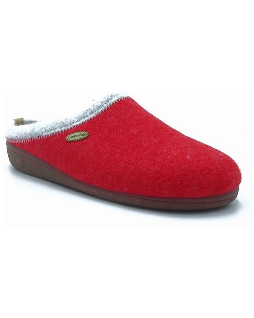 Chaussons Dolomite 2 Semelflex en coloris Red