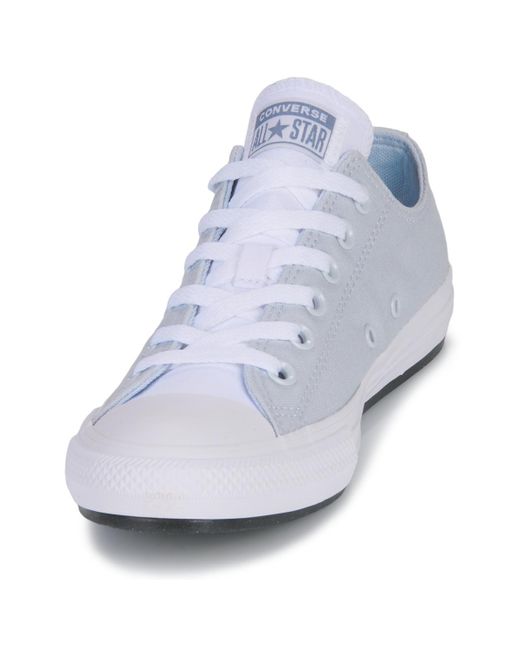 Baskets basses CHUCK TAYLOR ALL STAR MARBLED-GHOSTED/AQUA MIST/CYBER GREY Converse en coloris White