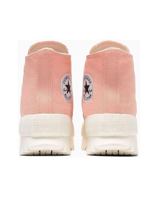 Baskets Ctas Lugged 2.0 Hi Converse pour homme en coloris Pink