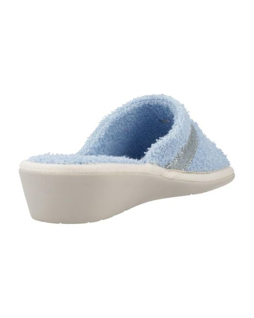 Nordika's Pantoffels 1928 in het Blue