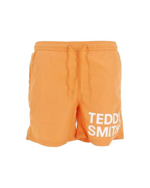 Maillots de bain 12416477D Teddy Smith pour homme en coloris Orange